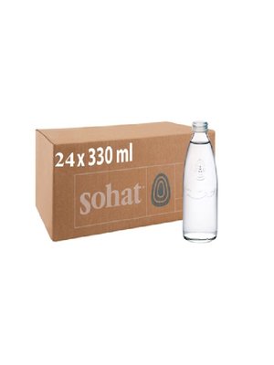 SOHAT Natural Mineral Water Glass-1 Case(24 Bottles * 330 ml) SOHAT Natural Mineral Water Glass-1 Case(24 Bottles * 330 ml)
