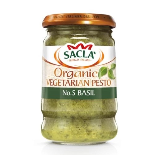 SACLA Organic Green Pesto 190 gms - 6 bottles (190 g each) SACLA Organic Green Pesto 190 gms - 6 bottles (190 g each)