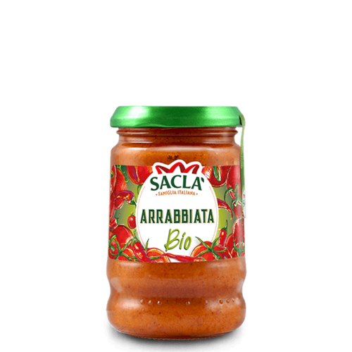 SACLA Arrabiatta Bio 190 gms - 6 bottles (190 g each)