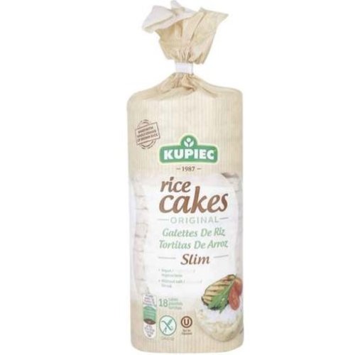 KUPIEC Rice Cakes Traditional Thin 90 g - 12 pieces (90 g each)