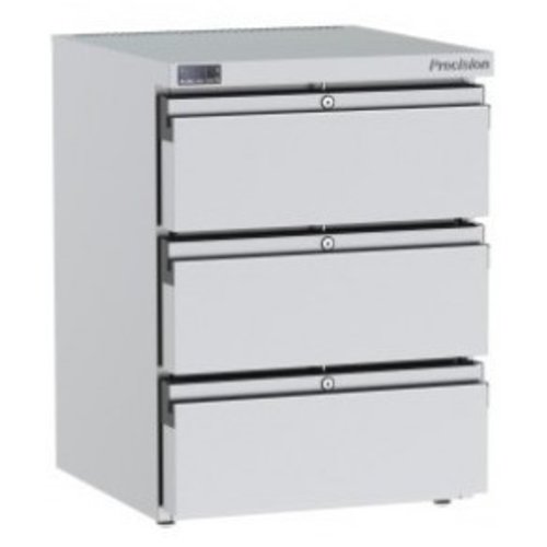 PRECISION HPU 153 - 3-Drawer Undercounter Refrigerator