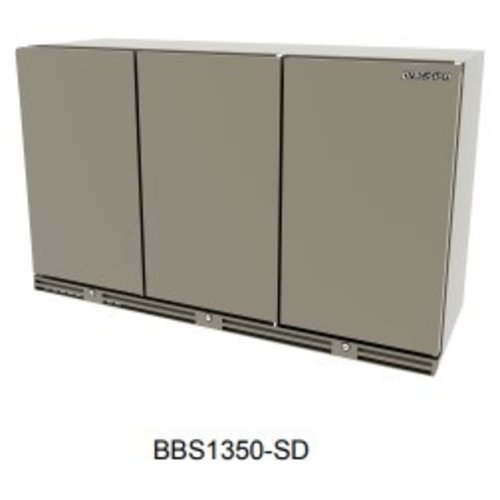 PRECISION BBS 1350 -3-Door Upright Bottle Cooler, 845 mm H PRECISION BBS 1350 -3-Door Upright Bottle Cooler, 845 mm H