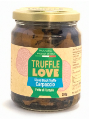 Sliced Black Truffle Carpaccio 280 grams Sliced Black Truffle Carpaccio 280 grams