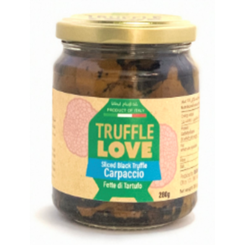 TRUFFLE LOVE Sliced Black Truffle Carpaccio  280 grams