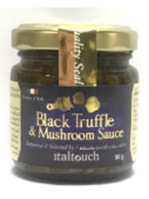 Black Truffle & Mushroom Sauce 90 Grams Black Truffle & Mushroom Sauce 90 Grams
