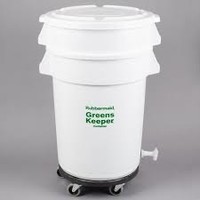 2636- 32GL GreensKeeper Container, with Lid and Dolly