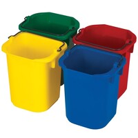 9T83-01- 5 Quart Disinfecting Pails (Set of 4 Colors)