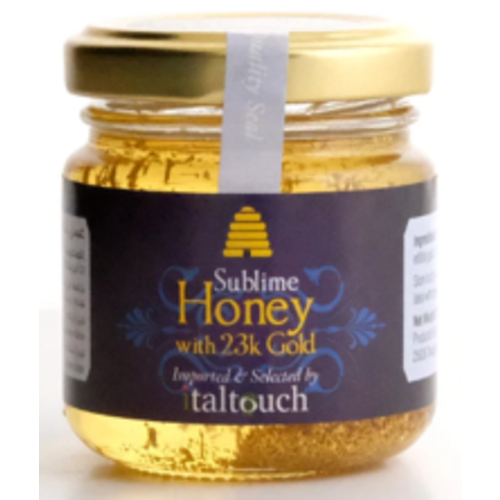 Sublime Acacia Honey with 23KT Gold Flakes 120 Grams