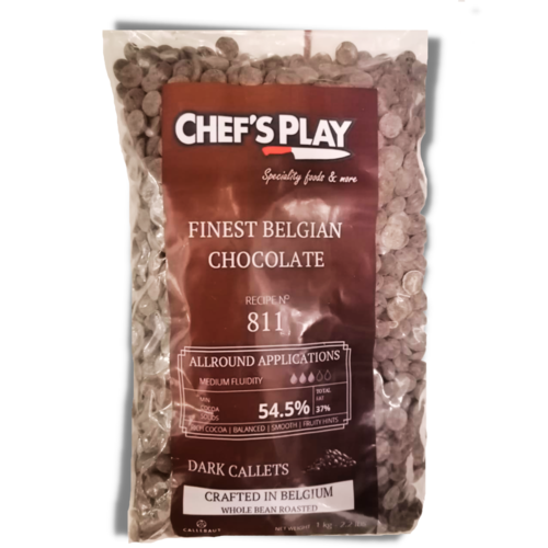 CALLEBAUT  Dark Chocolate Callets 54.5% (1Kg)