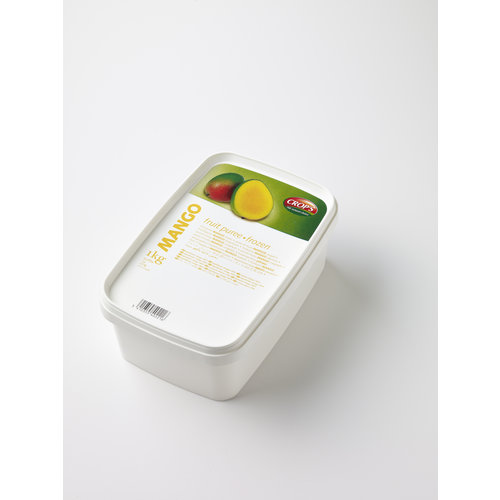 CROP'S Frozen Fruit Puree Mango (1KG) 100% Natural Fruit