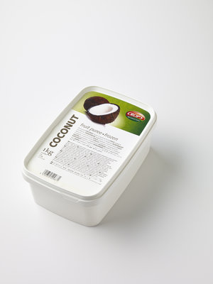 CROP'S Frozen Fruit Puree Coconut (1KG) 100% Natural Fruit