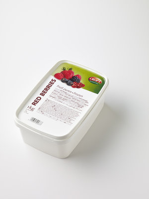 CROP'S Fruit Puree Red Berries (1kg) Frozen