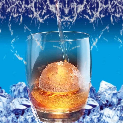 MoldyfunUSA 2 Piece Round Sphere Whisky Silicone Ice Molds