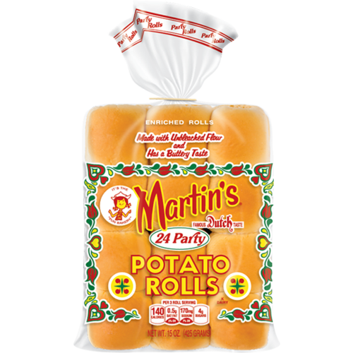MARTIN'S Potato Party Roll (24 pc/pack) MARTIN'S Potato Party Roll (24 pc/pack)