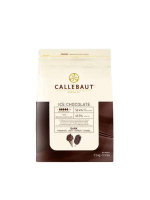 CALLEBAUT  Dark Chocolate 56.4%, ICE - 2.5kg Coins (Belgium)
