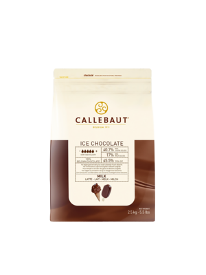 CALLEBAUT  Milk Chocolate 40.70%, ICE - 2.5kg Coins (Belgium)