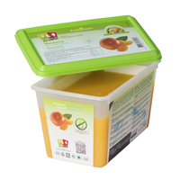 Frozen Fruit Puree MANDARIN no added sugar - 1kg Tub (France)