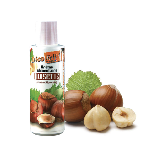 DECO RELIEF Concentrated Aroma HAZELNUT - 125ml bottle (France)