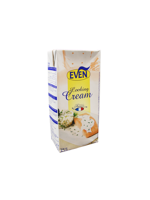 EVEN Fresh UHT Cream 15%, COOKING CREAM - 1L Box (France)