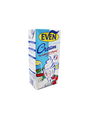 EVEN Fresh UHT Cream 35%, WHIPPING CREAM - 1L Box (France)