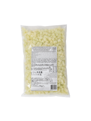 CAPFRUIT Individually Quick Frozen (IQF) Fruit GREEN APPLE GRANNY SMITH - 1kg Bag (France)
