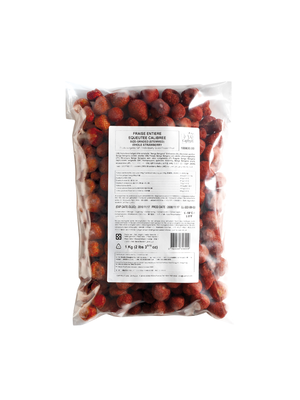 Individually Quick Frozen (IQF) Fruit STRAWBERRY - 1kg Bag (France)