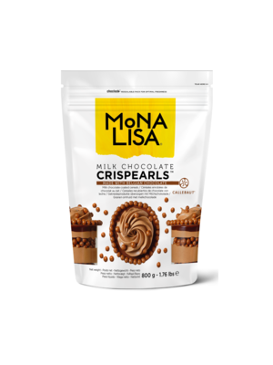 MONA LISA Crispy Cereals Coated with Milk Chocolate CRISPEARLS MILK - 800gr Bag (Belgium)