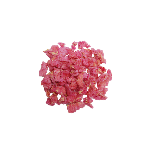 FLOR & FLOR Crystalized NATURAL ROSE PETALS - 250gr Jar (France)