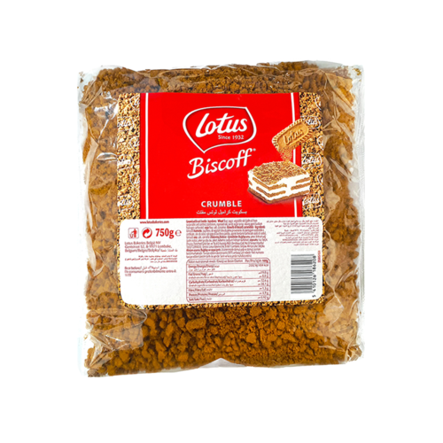 LOTUS BAKERIES Speculoos Crumble LOTUS BISCOFF CRUMBLE - 750gr Bag (Belgium) LOTUS BAKERIES Speculoos Crumble LOTUS BISCOFF CRUMBLE - 750gr Bag (Belgium)