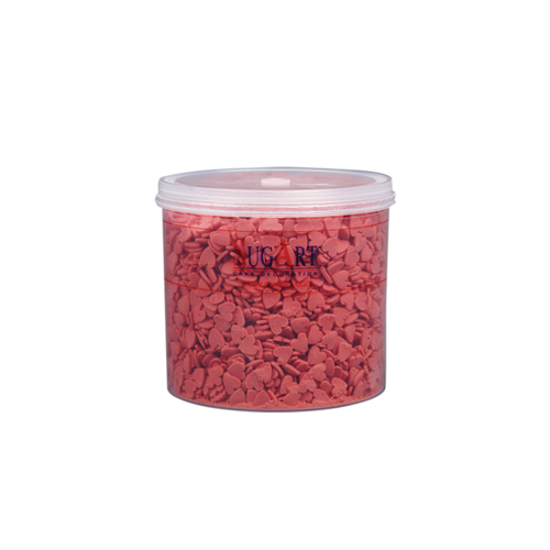 Decor SUGAR HEARTS Red - 500gr Pack (Greece) Decor SUGAR HEARTS Red - 500gr Pack (Greece)