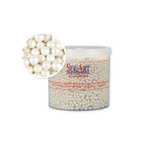 SHIMMERING PEARLS WHITE - 500gr Pack (Greece) SHIMMERING PEARLS WHITE - 500gr Pack (Greece)