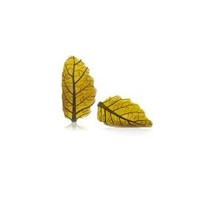 Halloween Curvy Leaf Yellow