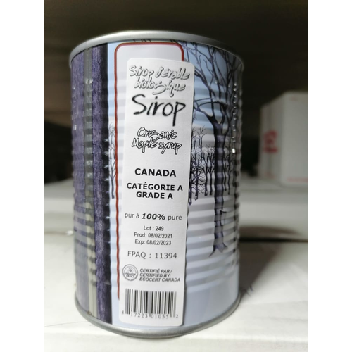 SUCRO BEC MAG Maple syrup - 540ml (Canada)