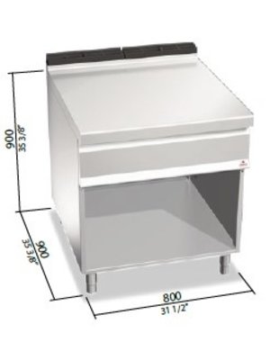 BERTOS N9-8M - Plain Top on Cabinet, Maxima 900