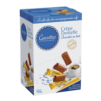 Crepe Dentelle CREPE DENTELLE CHOCOLAT AU LAIT - 150pcs Box / 750 g(France)