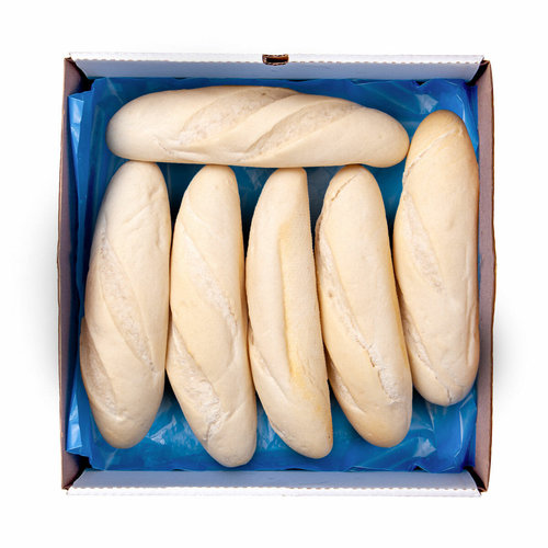 BAKEMART Baguette White (6 pieces per box) Ready To Bake (Frozen)