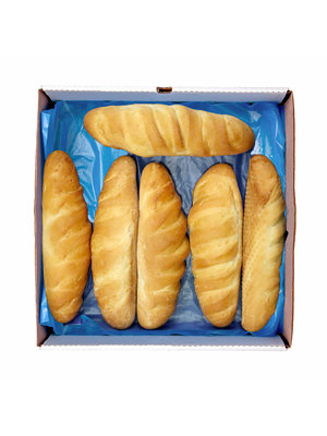 BAKEMART Bread Vienna Dejeunette (6 pieces per box) Ready To Bake (Frozen)