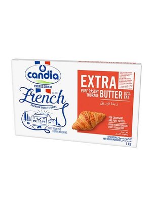 CANDIA Butter Sheet Extra Tourage 82% 1KG
