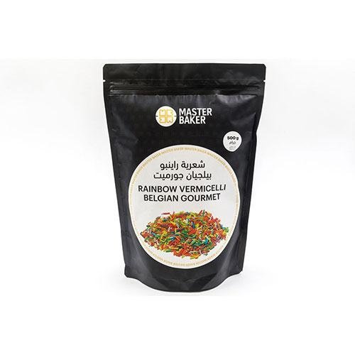 BELGIAN GOURMET Rainbow Vermicelli 500 Grams BELGIAN GOURMET Rainbow Vermicelli 500 Grams