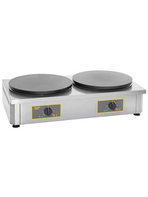 CDE 400 - Double Electric Crepe Machine - 2 Plates of ø 400 mm