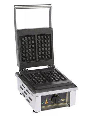ROLLER GRILL GES 20 - Single Liege Mould Electric Waffle Maker