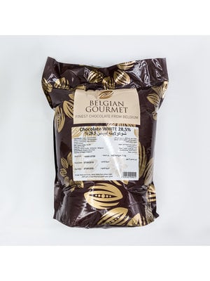 BELGIAN GOURMET BELGIAN GOURMET  White Chocolate Coins 28.5%