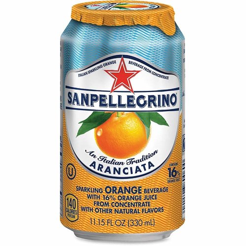 SAN PELLEGRINO Aranciata Can 6x4 (330ml x 24) SAN PELLEGRINO Aranciata Can 6x4 (330ml x 24)