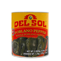 Poblano Chile Whole 2.8 Kg