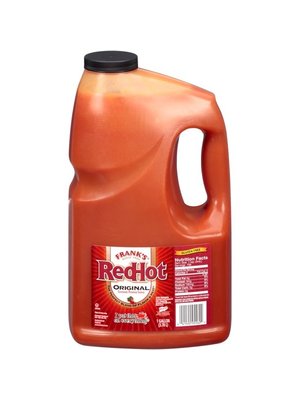 FRANKS Franks Hot Sauce Cayyenne 1 gallon FRANKS Franks Hot Sauce Cayyenne 1 gallon
