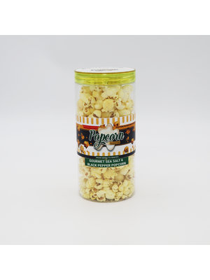 Gourmet Sea-Salt & Black Pepper Popcorn 30 Grams