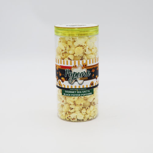 Gourmet Sea-Salt & Black Pepper Popcorn 30 Grams