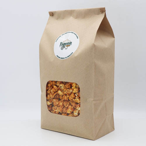 Gourmet Caramel Sea Salt Popcorn 700 Grams (Family Pack)