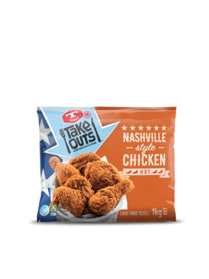 TEGEL Nashville style Chicken portions 1 KG (Frozen)