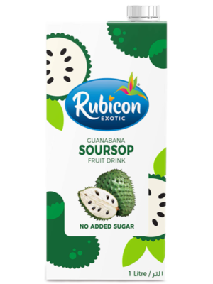 RUBICON EXOTIC Guanabana Juice Drink NSA (Case 12 x 1L)